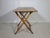 Wood Vintage Garden Furniture Set in Wood, 1970s, Set of 3 For Sale - Image 7 of 11