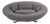 Oval DS-152 Lounge Sofa in Grey Bouclé Fabric from de Sede For Sale