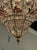 Metal Mid 20th Century French Maison Bagues Manner Beaded Bell Shape Chandelier For Sale - Image 7 of 7