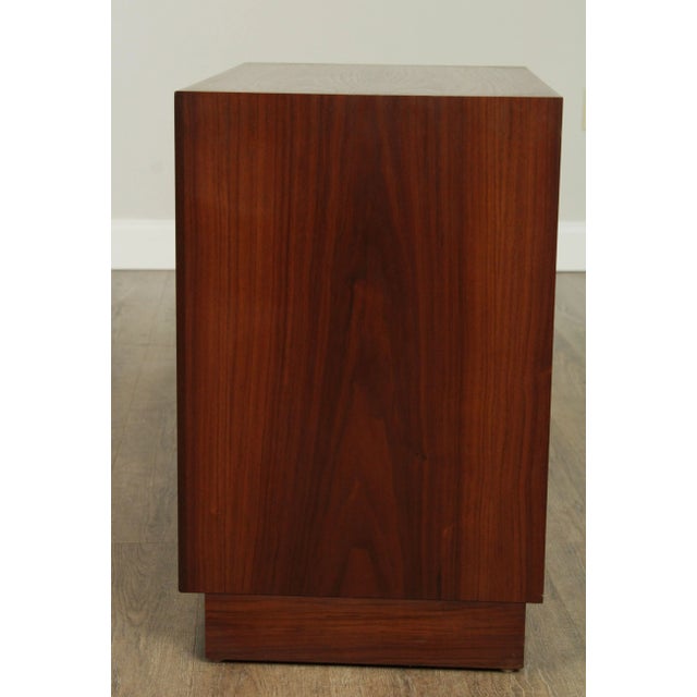 Wood Arne Vodder for Vammo Danish Modern Teak Cane Door Nightstands - a Pair For Sale - Image 7 of 13