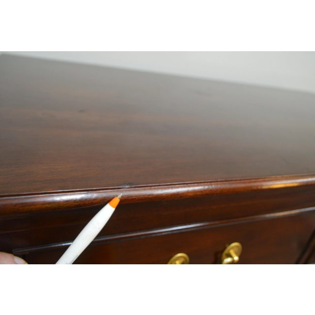 Wood Stickley Mahogany Chest of Drawers For Sale - Image 7 of 12