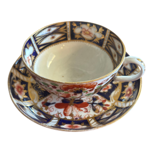 Royal Crown Derby Teacup 1806-1825 and Saucer 1908 #2451