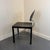 Late 20th Century Post Modern Ebonized Wood & Chrome Dining Chairs (Set of 4) For Sale - Image 11 of 14
