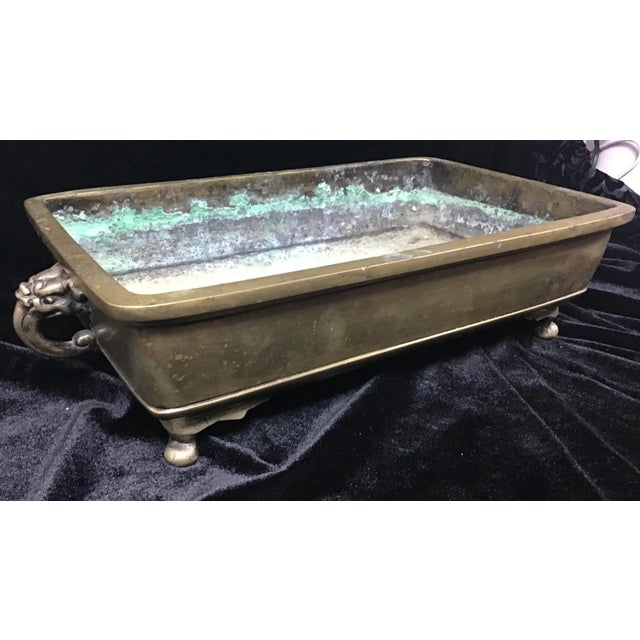 Antique Japanese Bronze Bonsai Planter For Sale In Tampa - Image 6 of 9
