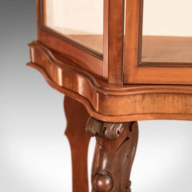 C. 1820 Regency Glazed Display Cabinet For Sale - Image 6 of 11