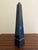 Neoclassical Grand Tour Solid Marble Black Obelisk For Sale - Image 4 of 6