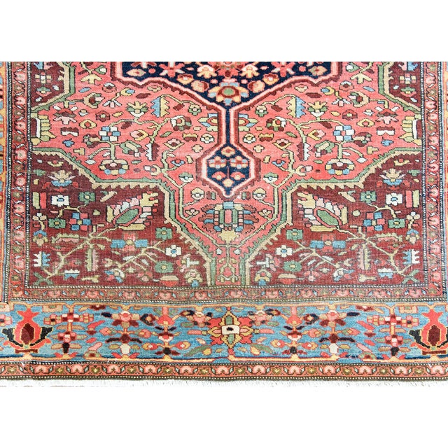 Textile Early 20th Century Persian Sarouk Farahan Rug For Sale - Image 7 of 16