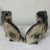 Vintage Taiwan Ceramic Pug Dog Figurines – Pair For Sale - Image 4 of 7