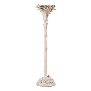 Mid Century Modern Serge Roche Style Palm Tree Lamp For Sale