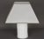 Mid-Century Modern Mid-Century Italian White Ceramic and Faux Bamboo Table Lamp by Tommaso Barbi, 1970s For Sale - Image 3 of 18