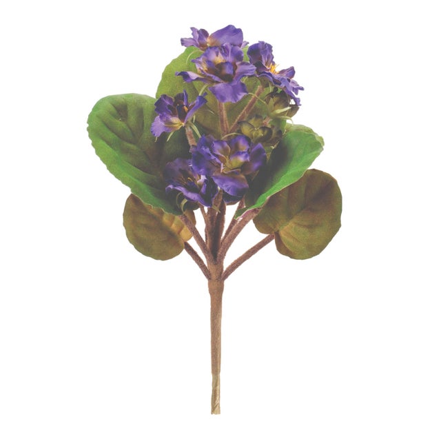 Add a charming pop of color to your decor with this Purple Floral Bush Set. Featuring delicate purple blooms nestled among...