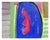 1980s Figure in Blue Pool - Vintage Abstract Impressionist Composition in Oil by Kristin Cohen For Sale - Image 5 of 5