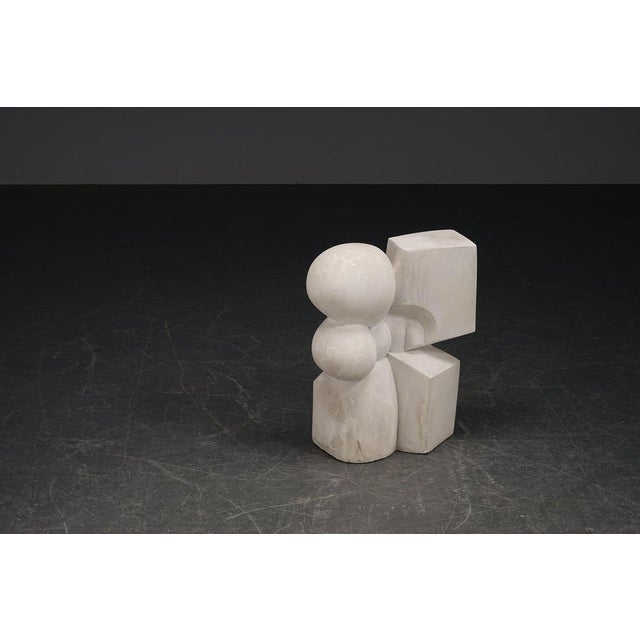 Pol Spilliaert, Abstract Sculpture, Plaster For Sale - Image 5 of 16