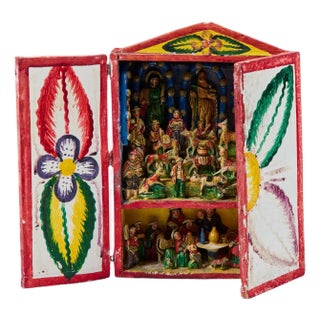 Peruvian Retablo from the Evelyn Ackerman Estate For Sale