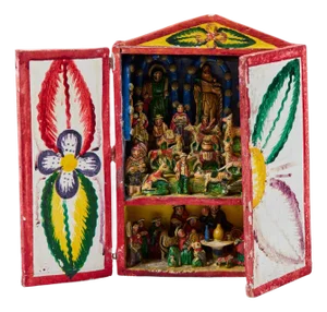 Peruvian Retablo from the Evelyn Ackerman Estate