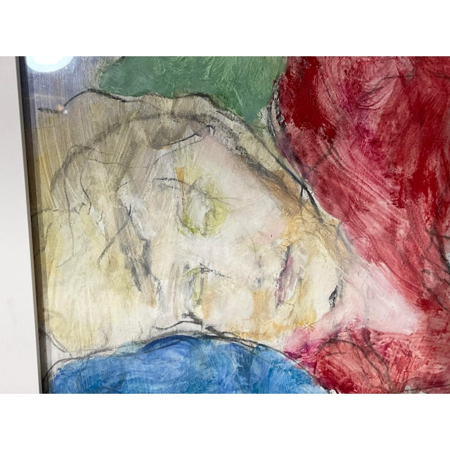 "Restful Reverie / Watercolor on Paper by Pamela Melvin For Sale - Image 9 of 12