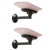 Postmodern Italian Pink Jill Sconces by Perry King, S. Miranda, G. Arnaldi for Arteluce, Set of 2 For Sale