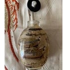 Vintage Chinese Snuff Bottles - Inside Painted Glass & Porcelain - Set of 5 For Sale In San Francisco - Image 6 of 11