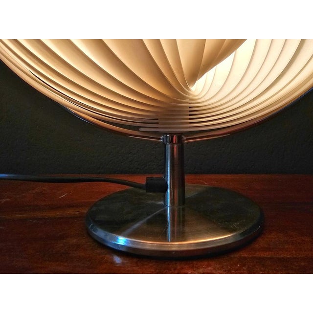 Vintage Moon Table Lamp attributed to Kare, Spain, 1980s For Sale - Image 9 of 12