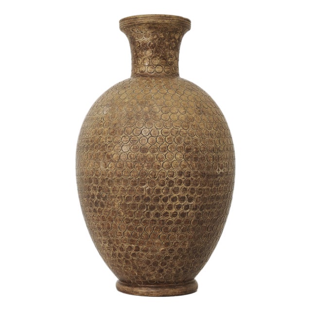 Mid-Century Modern Ceramic Vase by Ugo Zaccagnini, Italy, 1950 For Sale