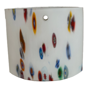 Millefiori Satin Glass Lamp Shade