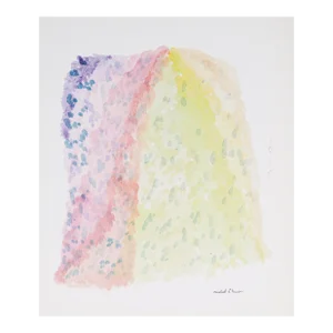 Sunny Arched Abstract 1963 Watercolor