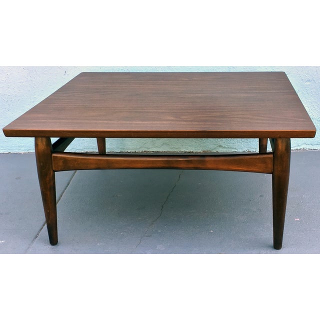 Square MidCentury Modern Coffee Table Chairish