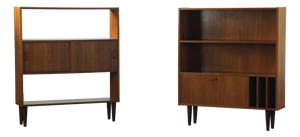 Mid-Century Danish Teak Bookcases, 1960s, Set of 2