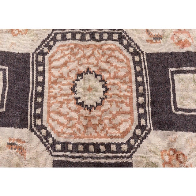 French Contemporary Traditional European Inspired Bessarabian Rug by Doris Leslie Blau For Sale - Image 3 of 9