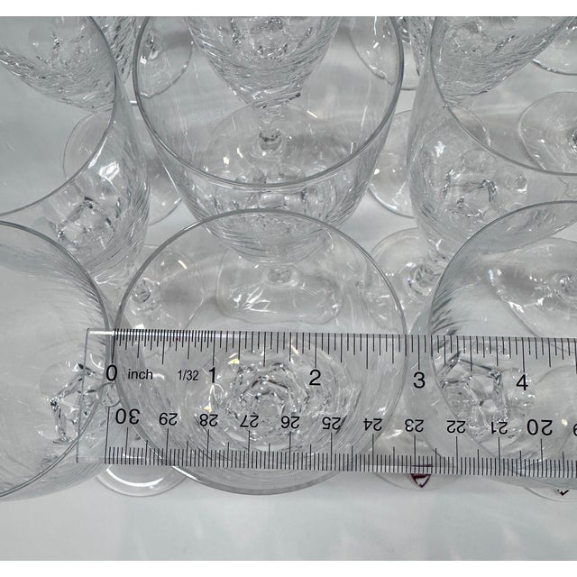 Vintage Orrefors “Carina” 36-Piece Crystal Stemware Service by Ingeborg Lundin, Sweden For Sale - Image 17 of 17