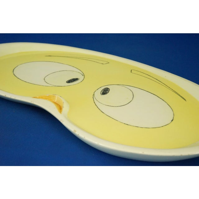 Large Ceramic Tray Plate by Vi.Bi Turin, 1950s For Sale - Image 11 of 18