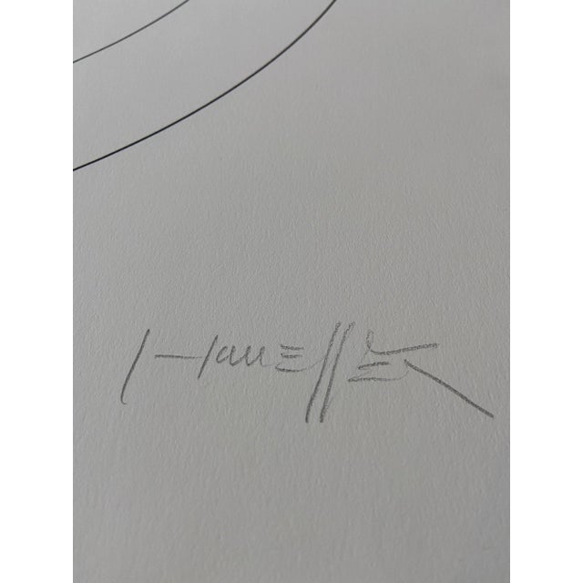 Early 21st Century Gottfried Honegger Composition 3 (purple and yellow) 2015 2020 For Sale - Image 5 of 6