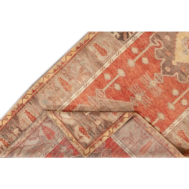 Early 20th Century Antique Anatolian Wool Runner Rug For Sale - Image 4 of 11