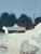 Mid-Century Modern 'Cliffside by the Sea' Swedish Original Coastal Landscape Oil Painting, Framed For Sale - Image 11 of 12