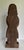 Brown Spanish Folk Art Carved Wood Santos Moses and Ten Commandments For Sale - Image 8 of 10
