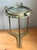 Brass Vintage Maritime Brass Porthole Accent Table For Sale - Image 8 of 12