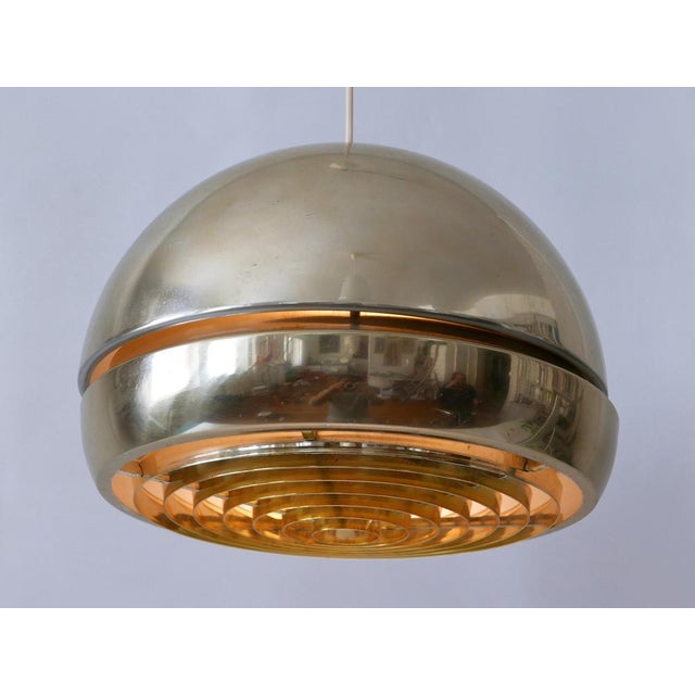 Mid-Century Modern Aluminium Pendant Lamp or Hanging Light, Sweden, 1960s For Sale - Image 11 of 18