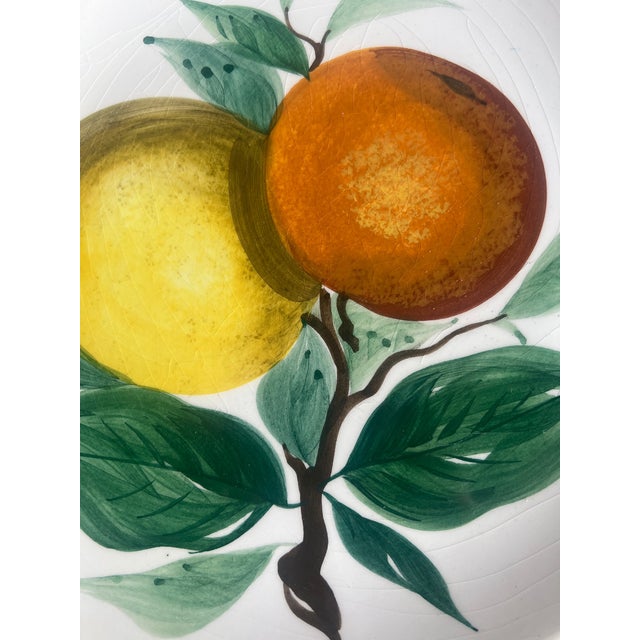 Hand Painted Italian Dinner Plates, C. 1970's For Sale In San Francisco - Image 6 of 8