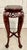 Wood Vintage Chinese Rosewood & Mother-of-Pearl Inlaid Pedestal Stand For Sale - Image 7 of 12