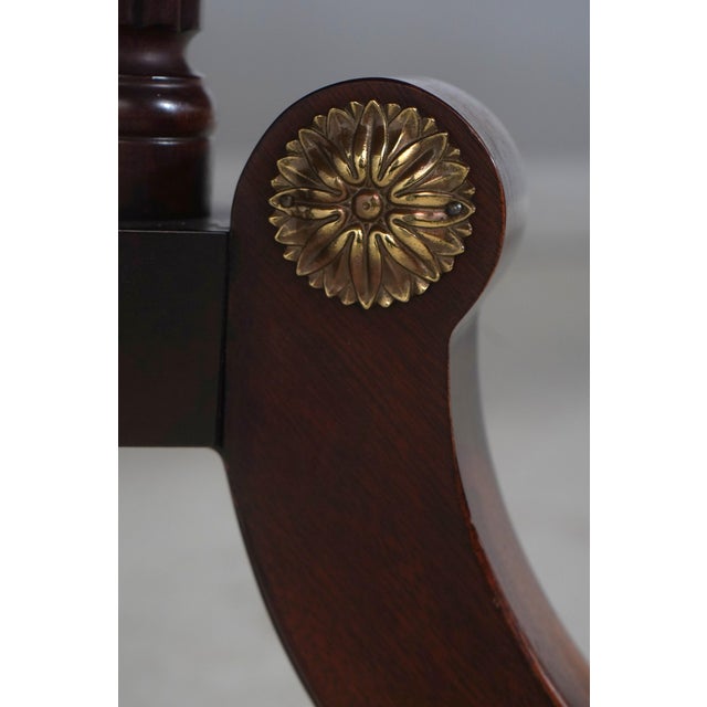 Henkel Harris Model 2276 Mahogany Dining Room Table For Sale - Image 9 of 18