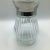 1960s Italian Pitcher With Silver Plated Pour Spout and Handle on Molded Glass Base For Sale - Image 5 of 12