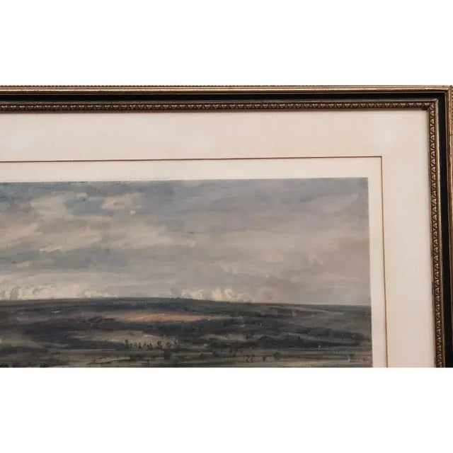 "In the Saddling Paddock, Cheltenham March Meeting" 1952 Chromolithograph by Sir Alfred Munnings, Framed For Sale - Image 4 of 8