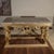 Carved Console Table with Marble Top and Cherubs For Sale - Image 9 of 9