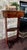 Wood Vintage Mahogany Two-Tier Drink Table For Sale - Image 7 of 18