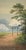 Early 20th Century Japanese Landscape Watercolor with Torii Gate Beautiful early 20th century Japanese landscape...