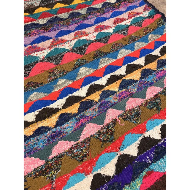 This is a striking and highly authentic gallery-sized antique Turkish Village Kilim, Dating back to circa 1940, this...