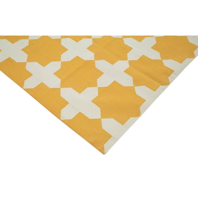 Flatweave Dhurrie Rug For Sale - Image 4 of 7