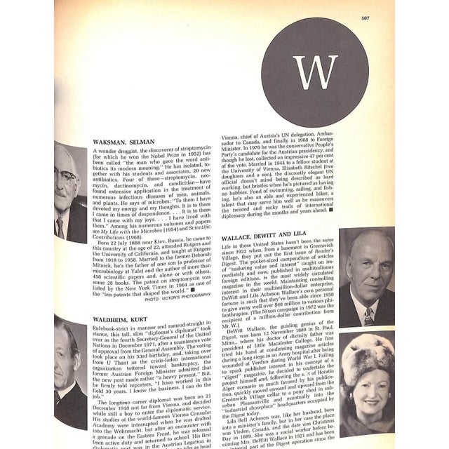 "Celebrity Register" 1973 Blackwell, Earl For Sale In New York - Image 6 of 13