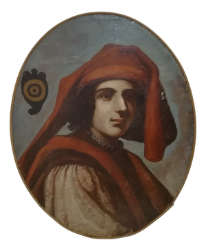 Italian Artist, Young Man, 1930s, Oil on Canvas