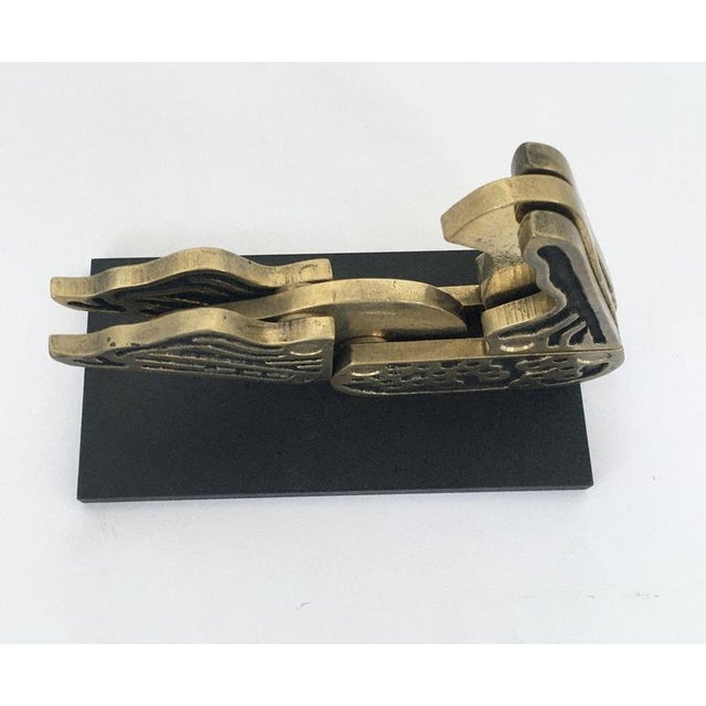 Bruno Chersicla, Abstract Alambicco / Still Kinetic Sculpture, 1980, Painted Metal For Sale - Image 12 of 18